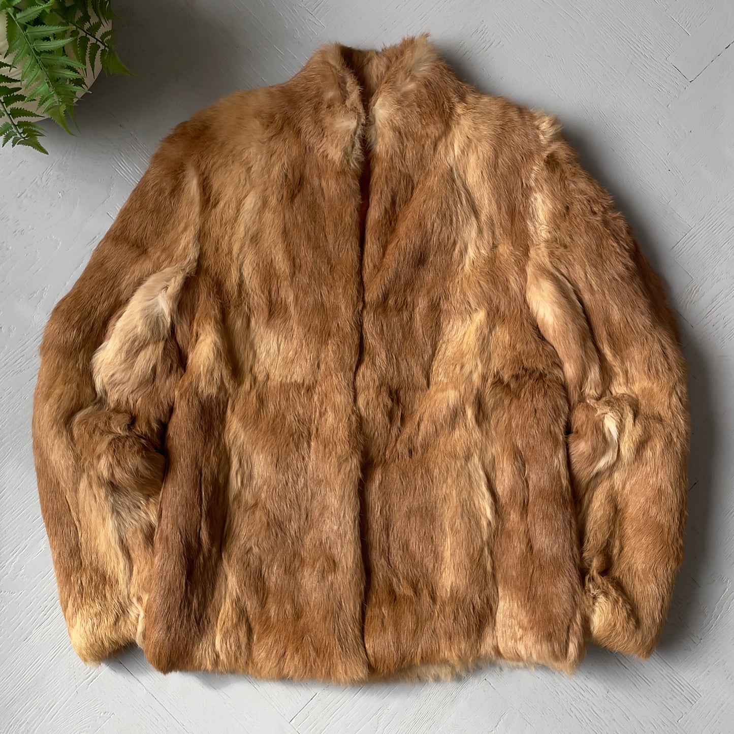 S Vintage Fur Coat Jacket