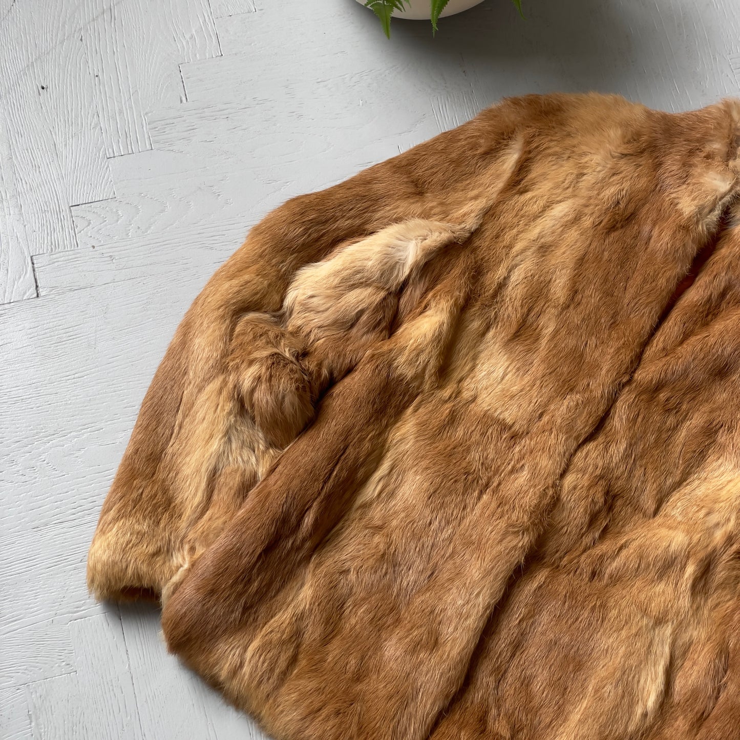 S Vintage Fur Coat Jacket