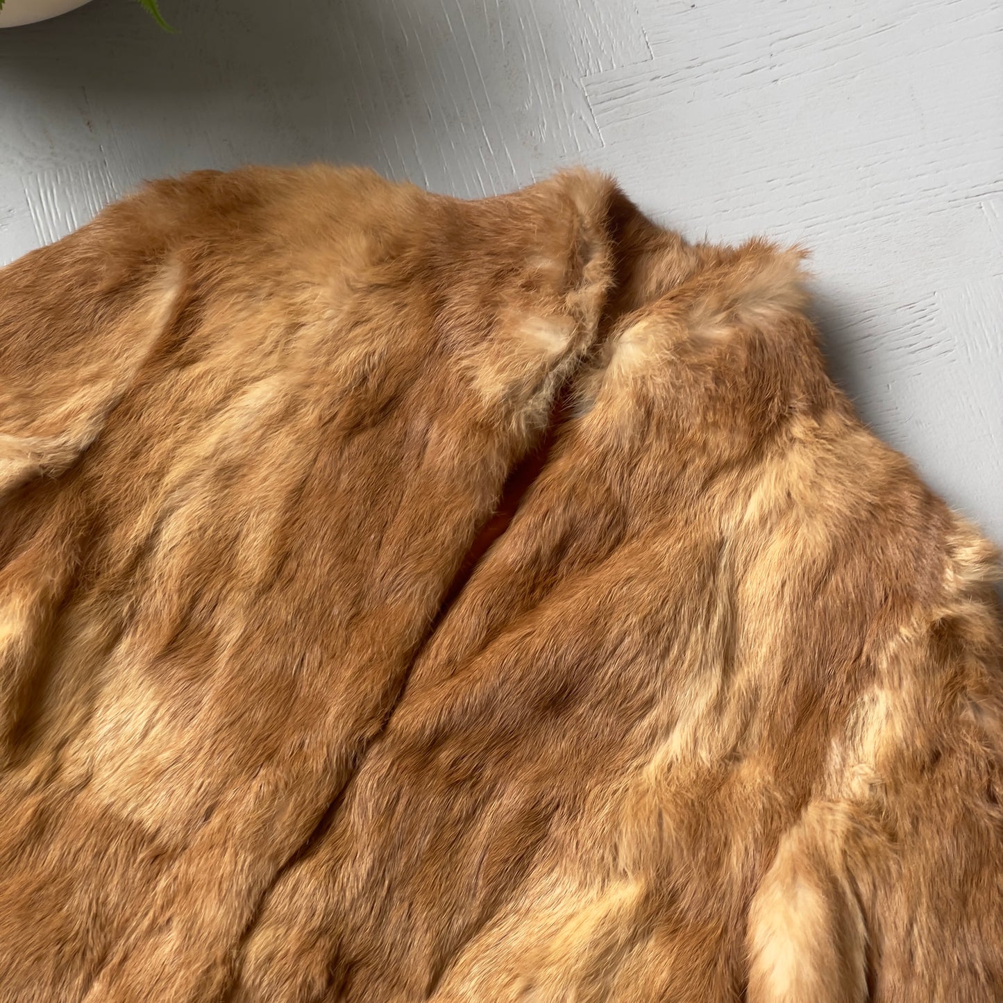 S Vintage Fur Coat Jacket