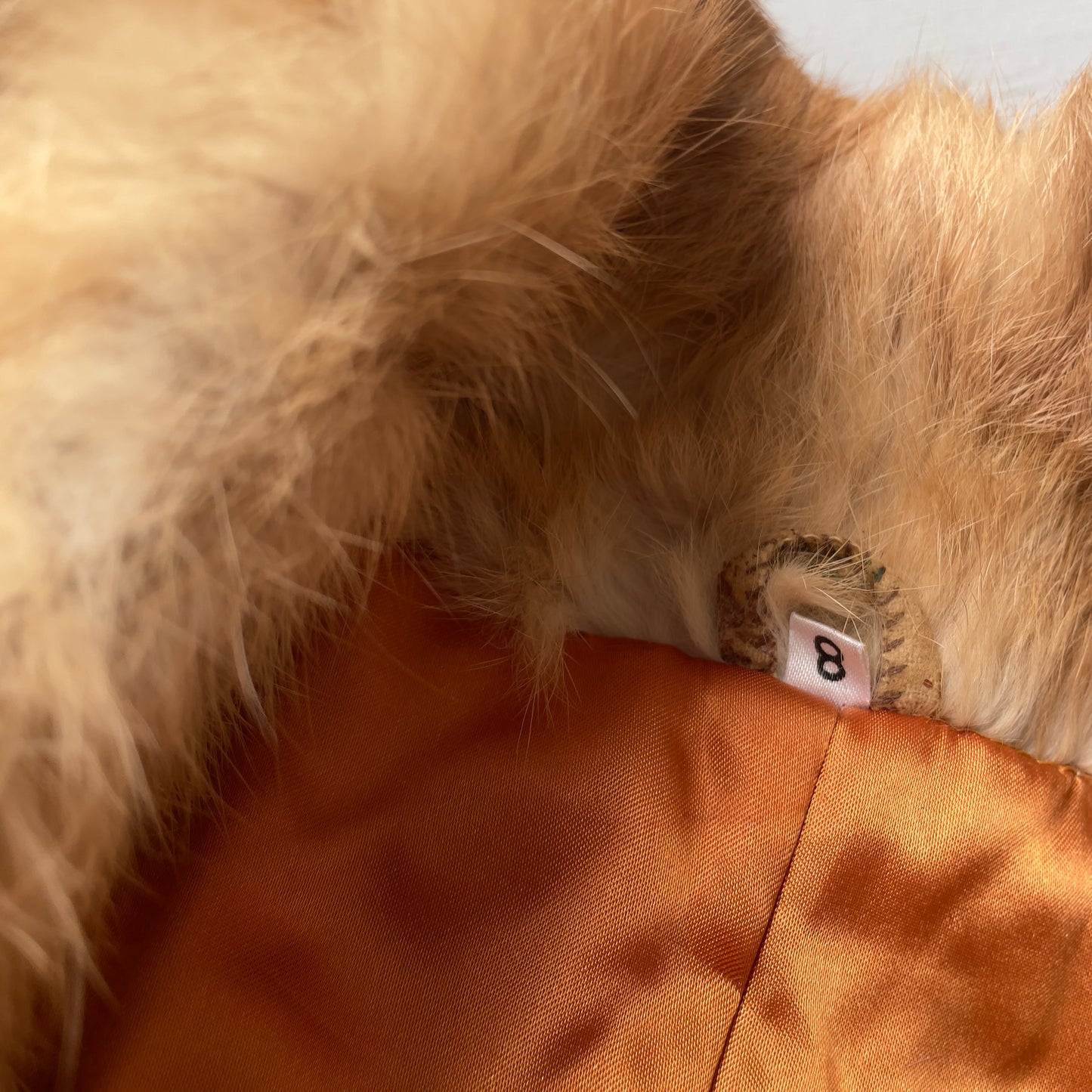 S Vintage Fur Coat Jacket