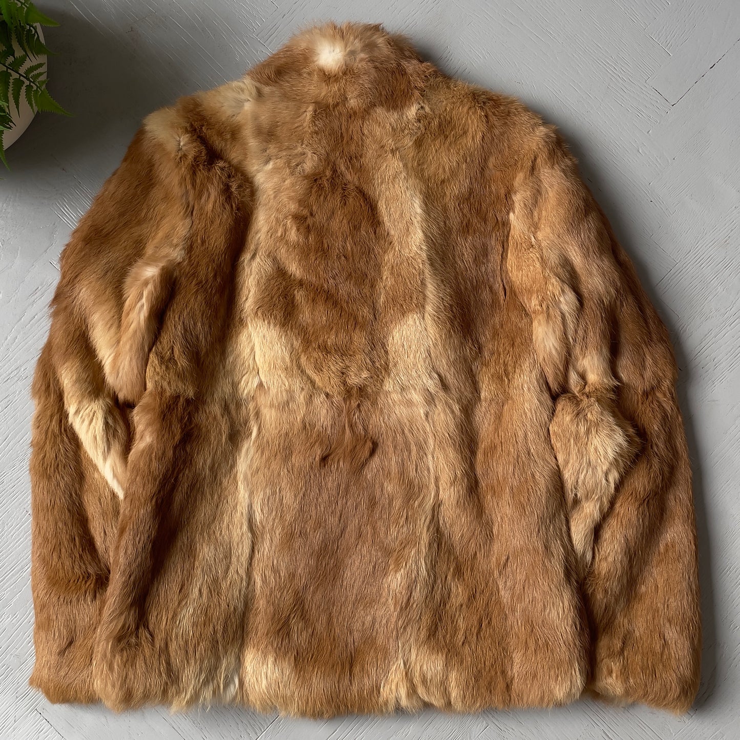 S Vintage Fur Coat Jacket