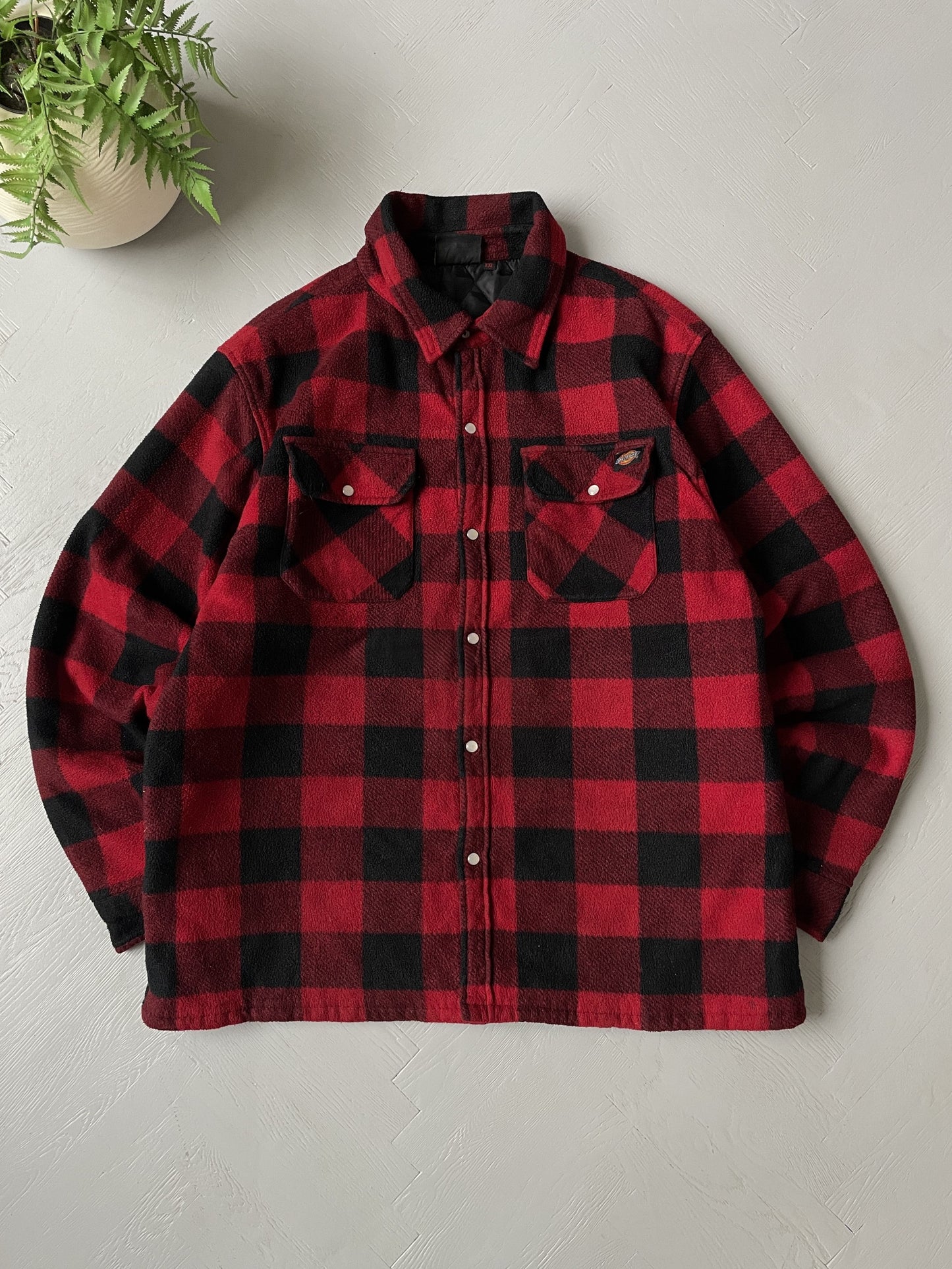 Vintage Dickies Flannel Plaid Jacket