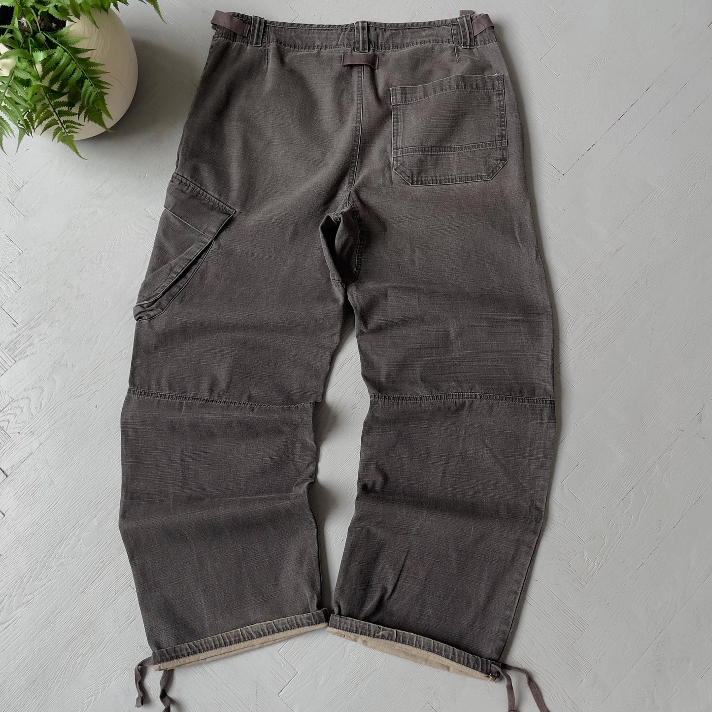 M Vintage Nike Nylon Baggy Track Pants