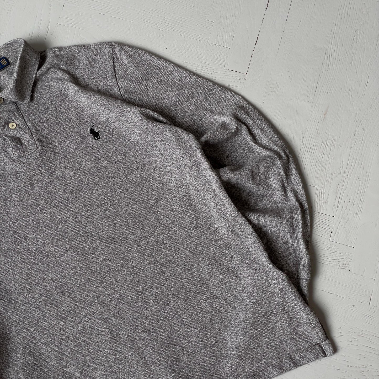 L Vintage Polo Ralph Lauren Rugby Shirt