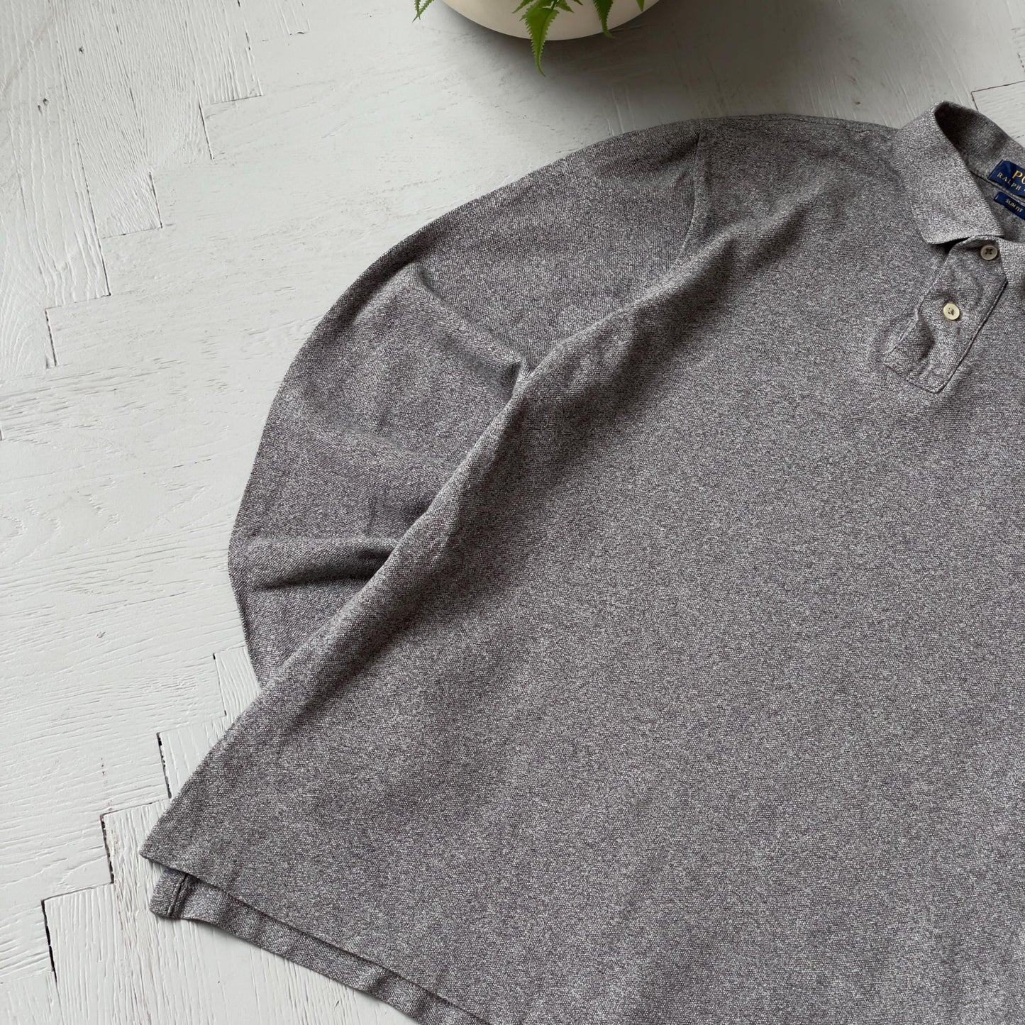 L Vintage Polo Ralph Lauren Rugby Shirt