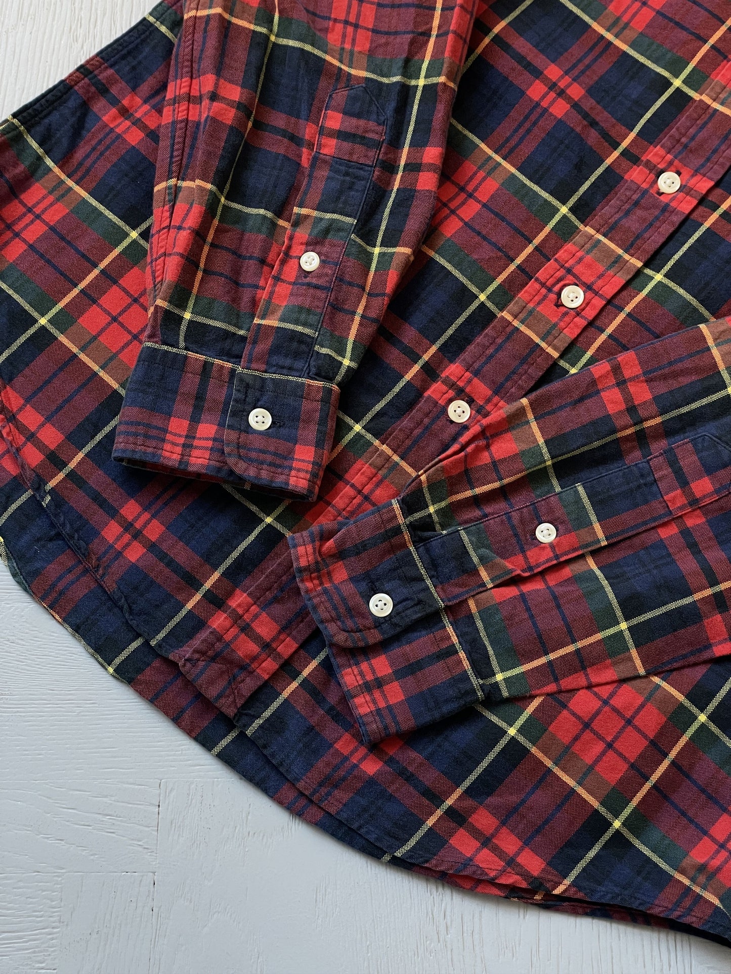 S Vintage Polo Ralph Lauren Plaid Shirt