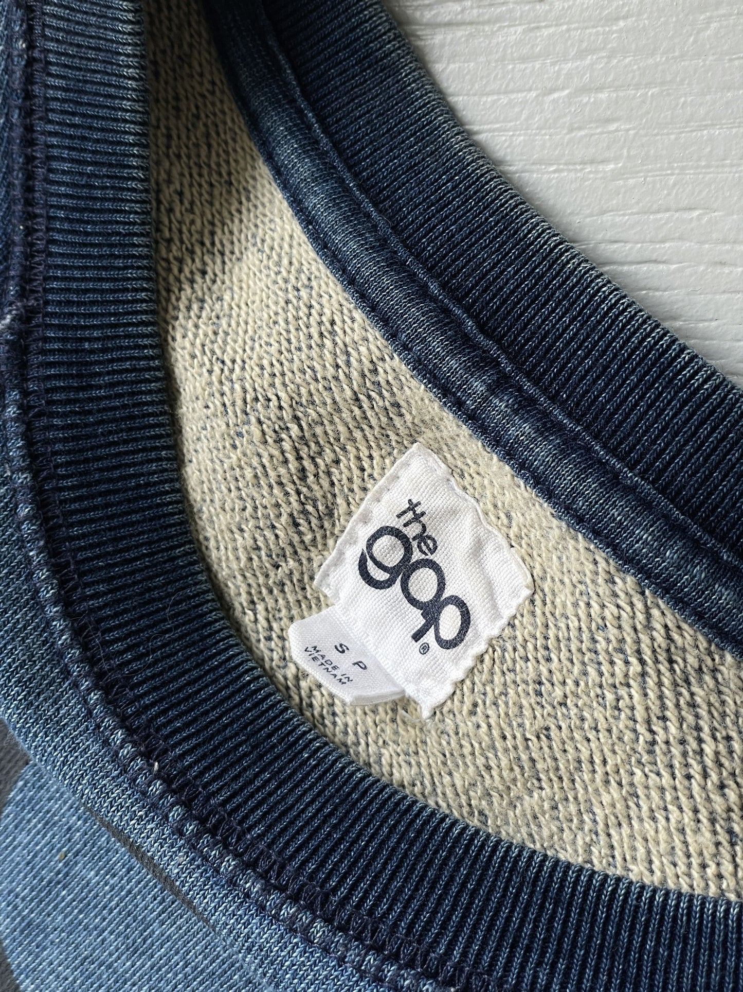 S The Gap Patchwork Crewneck Sweatshirt
