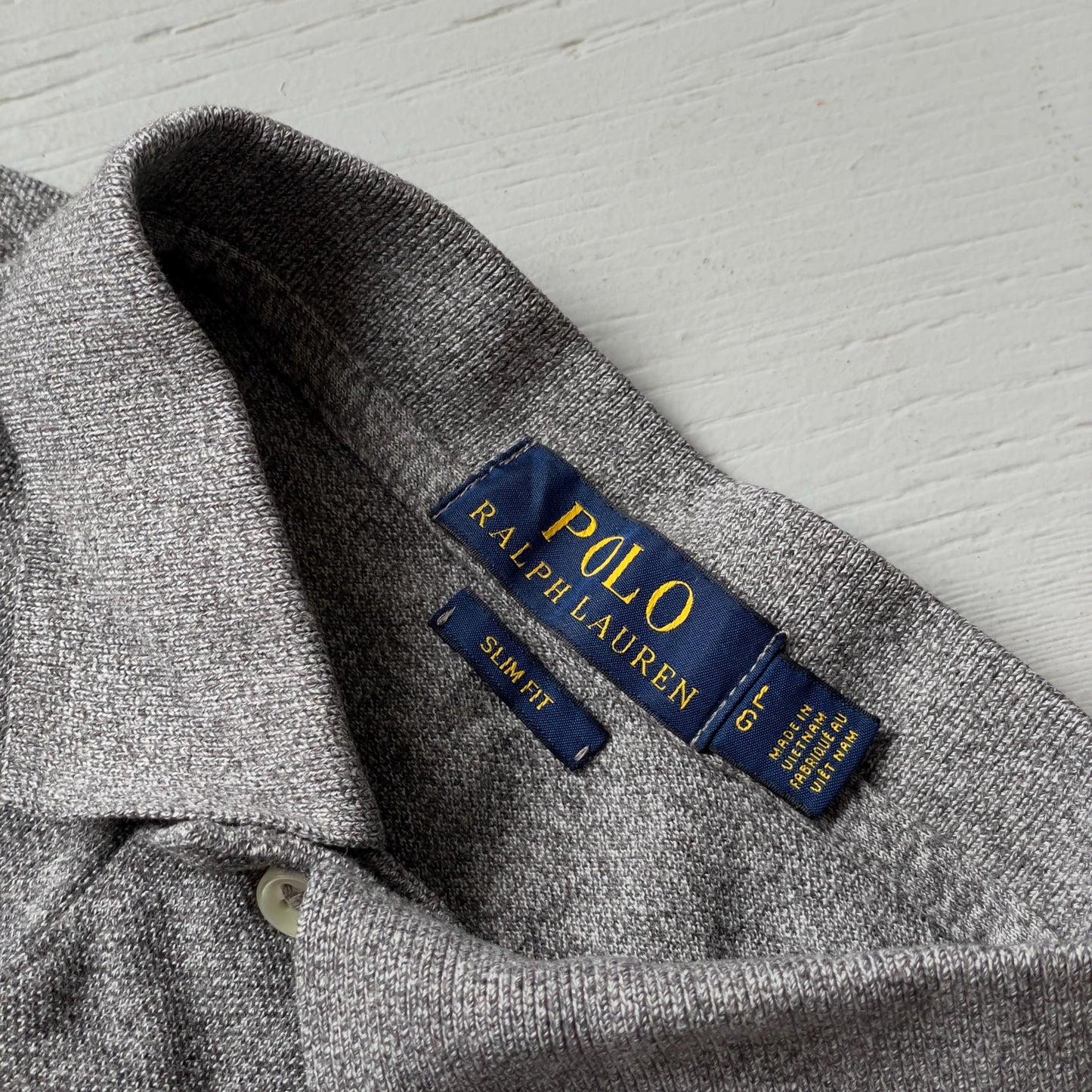 L Vintage Polo Ralph Lauren Rugby Shirt