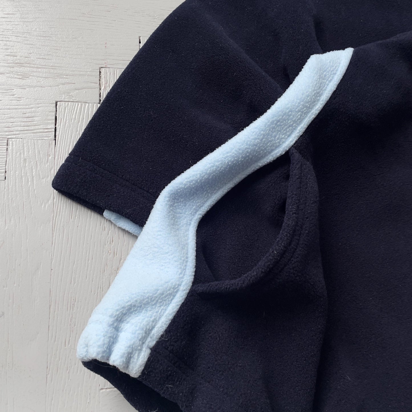 L Vintage La Martian 1/4 Zip Fleece Jacket