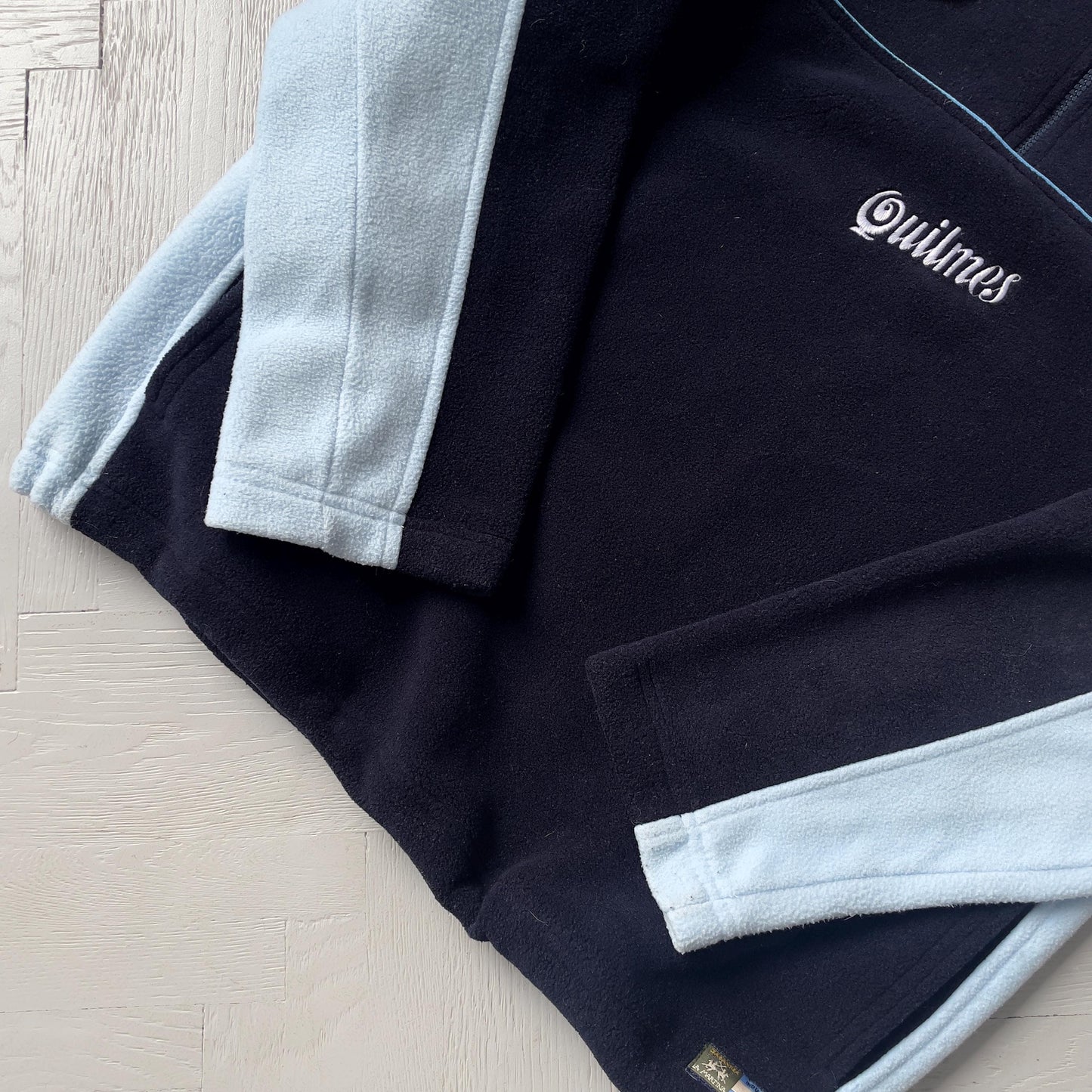 L Vintage La Martian 1/4 Zip Fleece Jacket