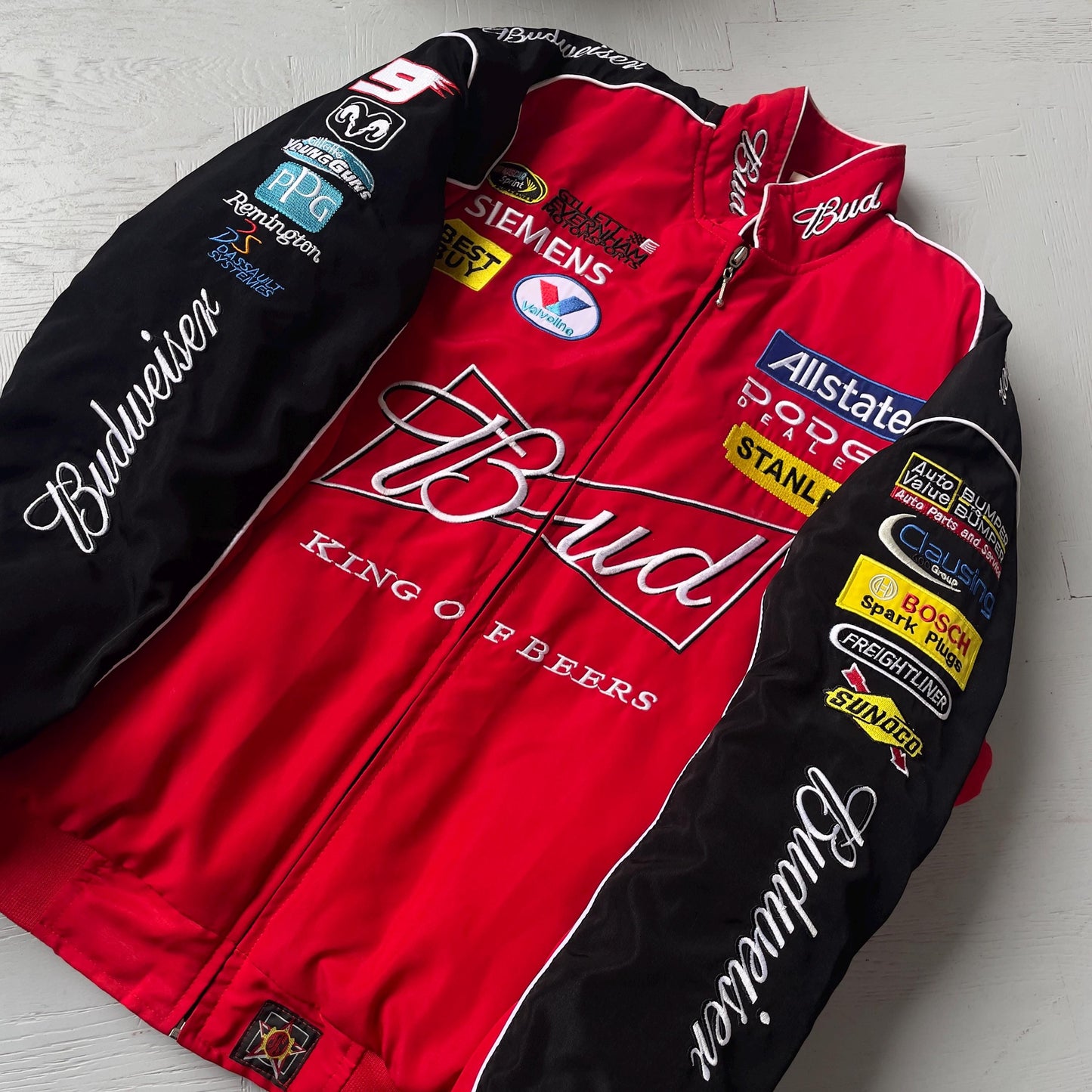 M Vintage Nascar Short Racing Jacket