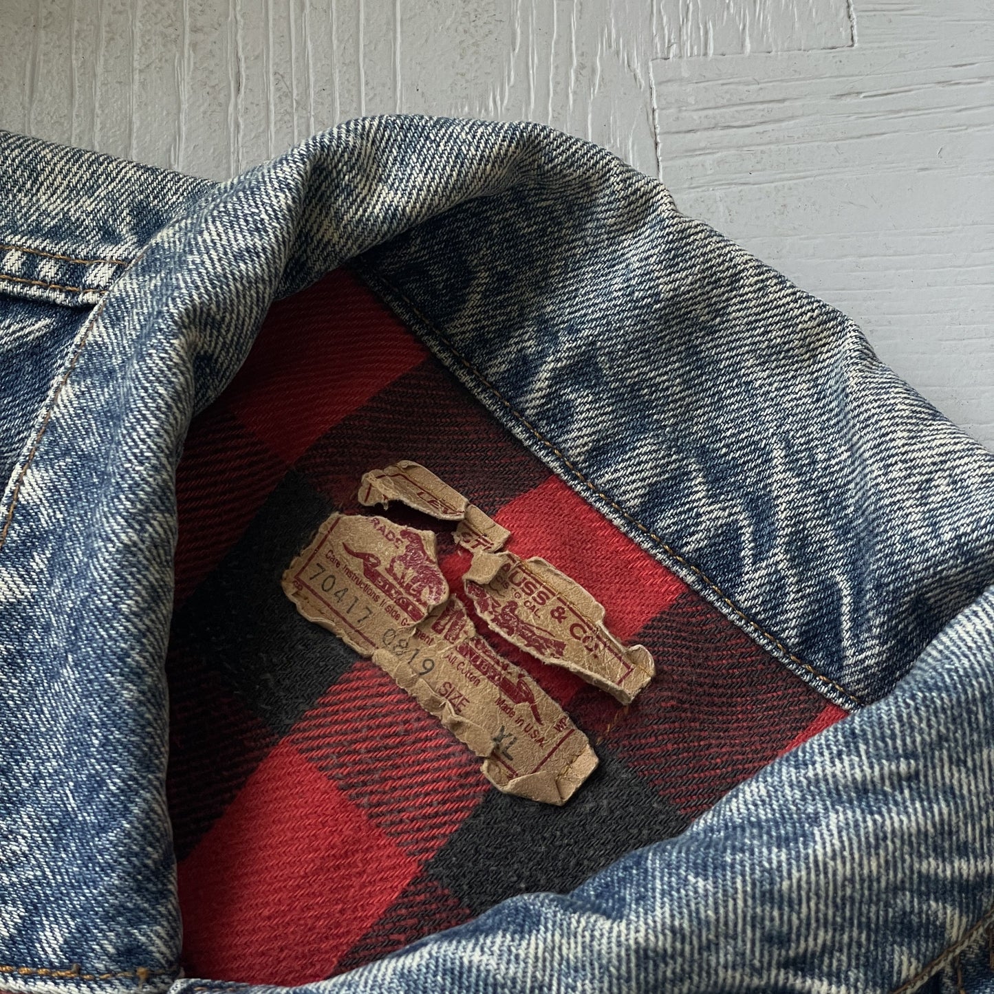 XL 90s Levi's Type 3 Denim Trucker Jacket