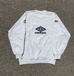 L Vintage Umbro Embroidered Logo Sweatshirt Oversized