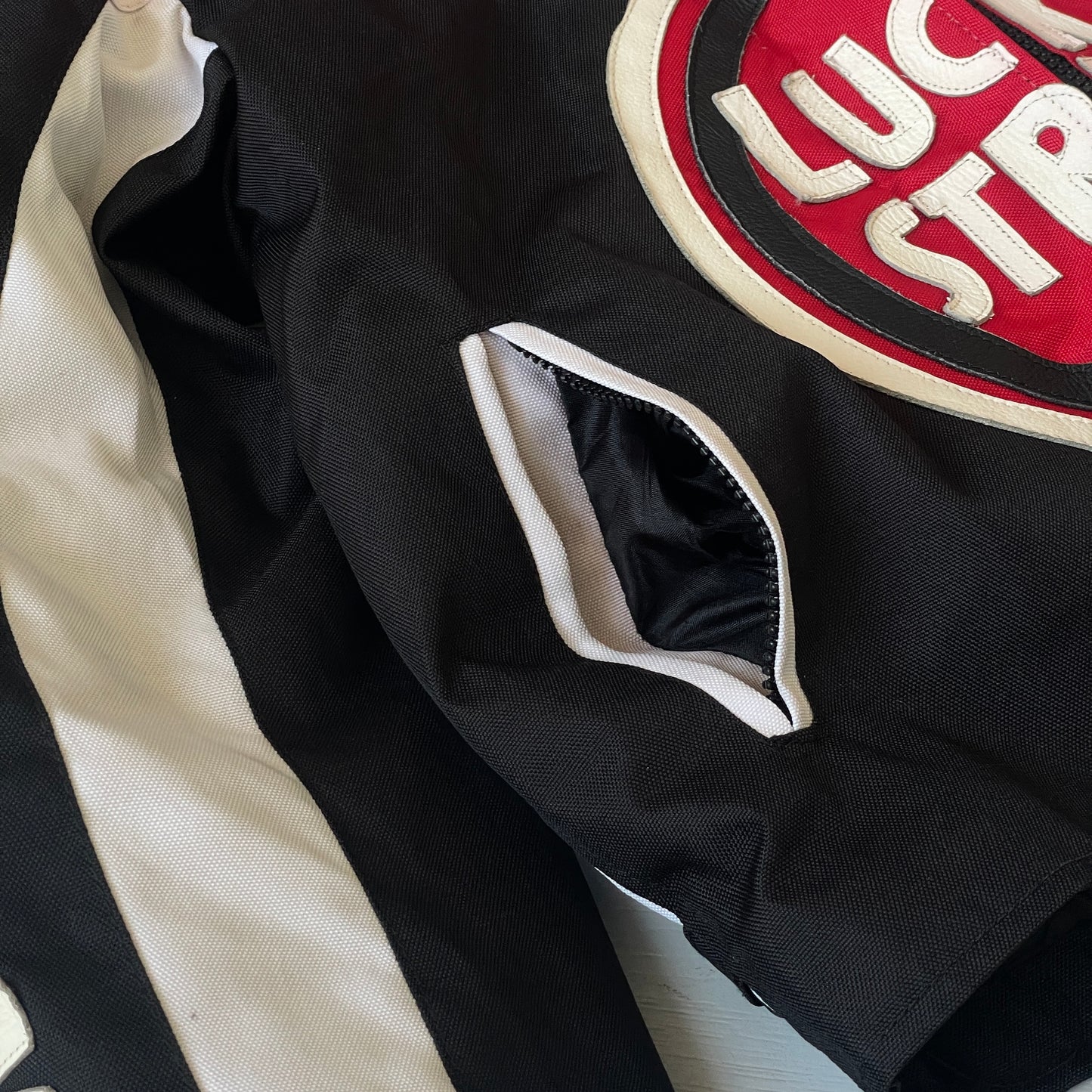L Vintage Lucky Strike Racing Jacket