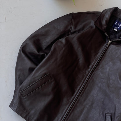 XL Vintage Gap Leather Jacket