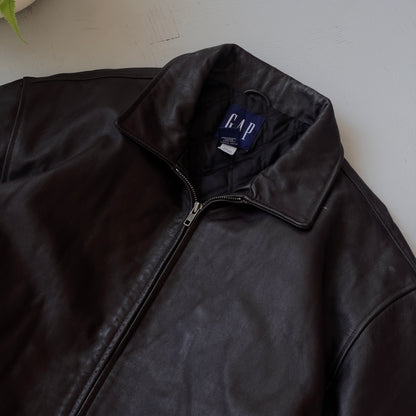 XL Vintage Gap Leather Jacket