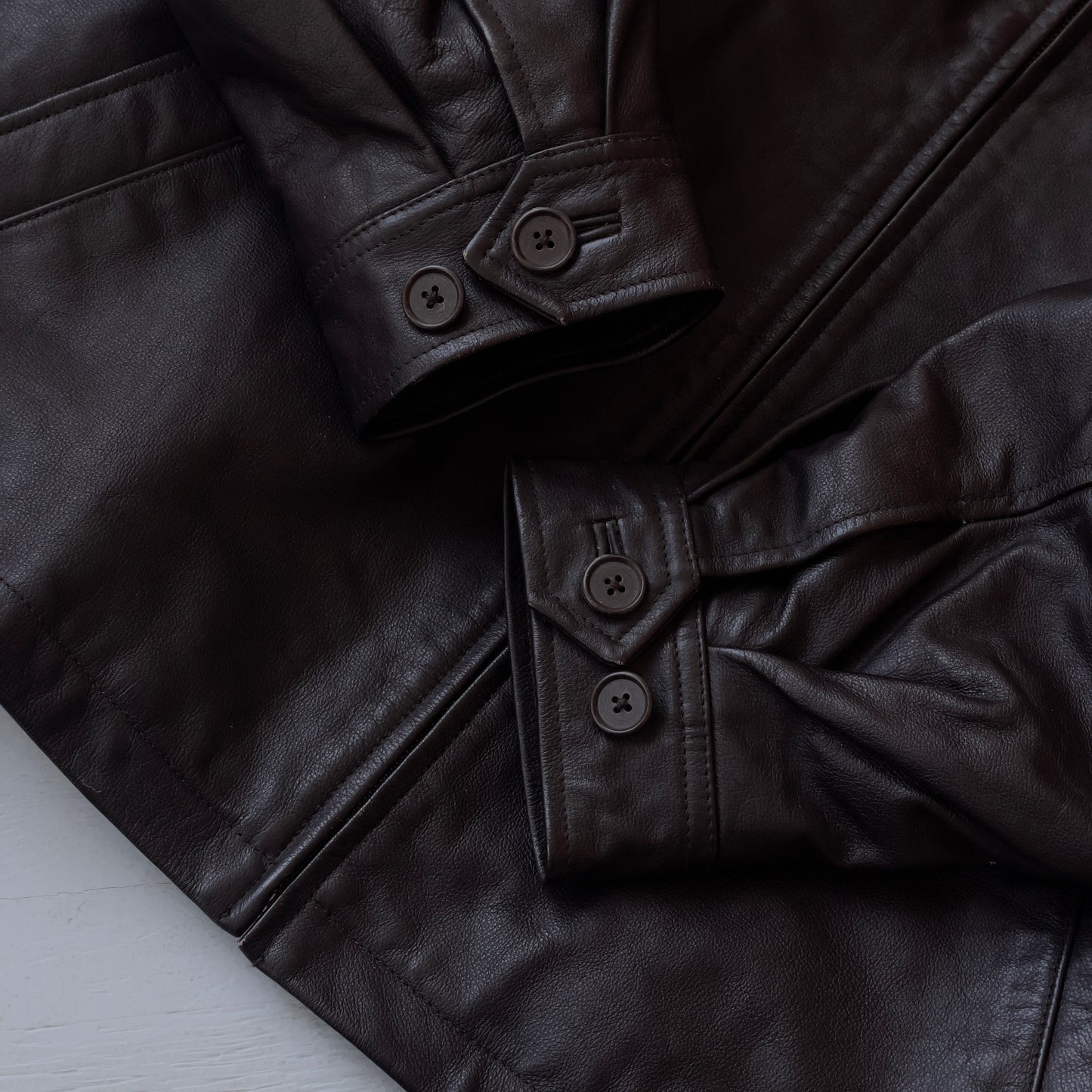 XL Vintage Gap Leather Jacket