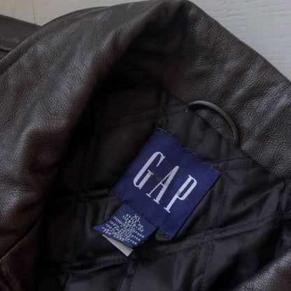XL Vintage Gap Leather Jacket