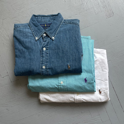 🔮 Polo Ralph Lauren Mystery Box – 3 / 5 / 10 Shirts