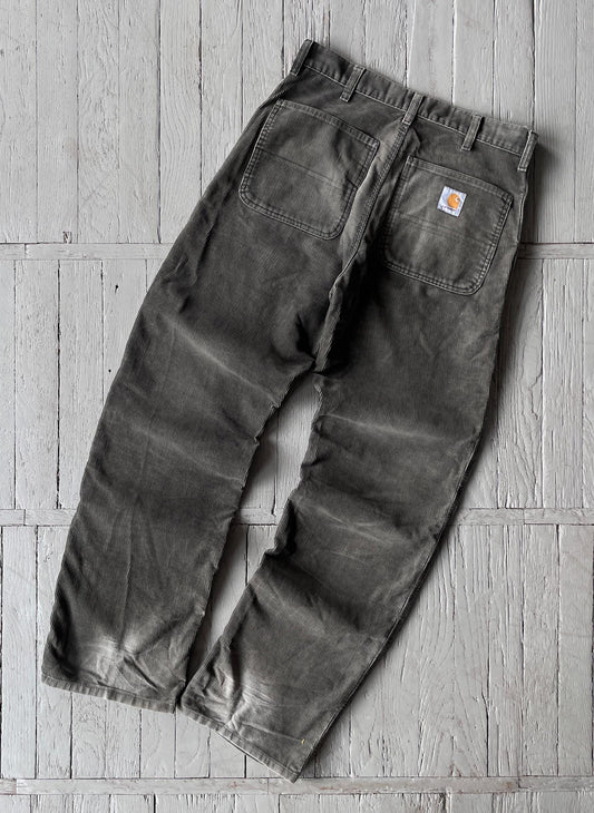 34x34 Vintage Carhartt Simple Corduroy Work Pants