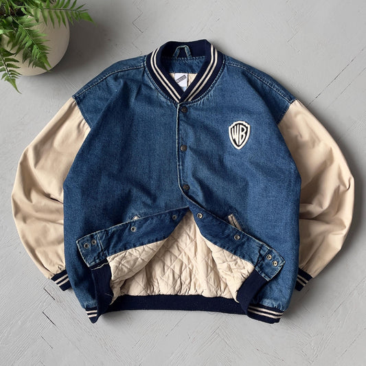 L Vintage Warner Bros. Bomber Jacket