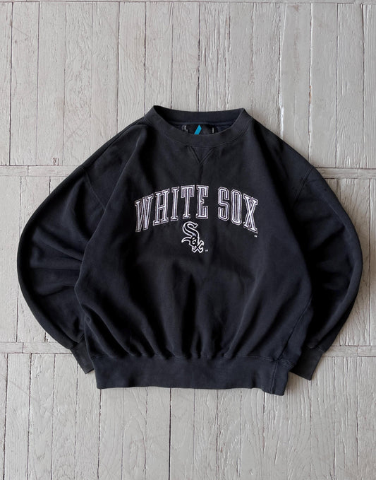 L Vintage 90s White Sox Baseball Team Crewneck Sweatshirt