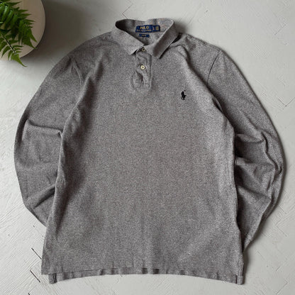 L Vintage Polo Ralph Lauren Rugby Shirt