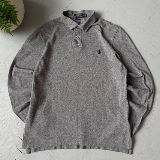 L Vintage Polo Ralph Lauren Rugby Shirt