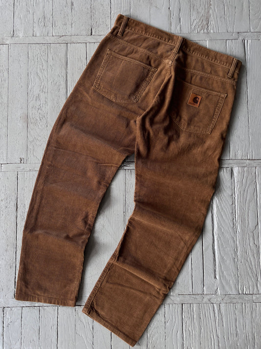 34x30 Vintage Carhartt Corduroy Regular Fit Work Pants