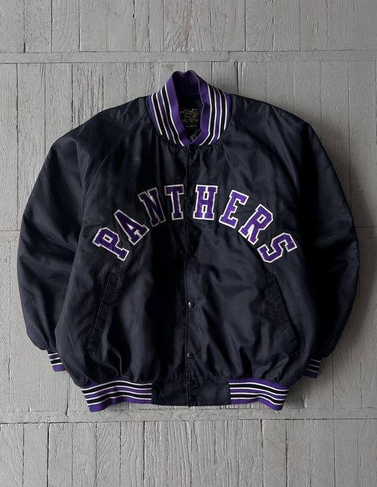 Vintage Panthers Varsity Baggy Bomber Jacket