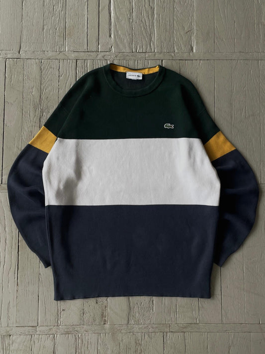 L Vintage Lacoste Logo Crewneck Sweatshirt