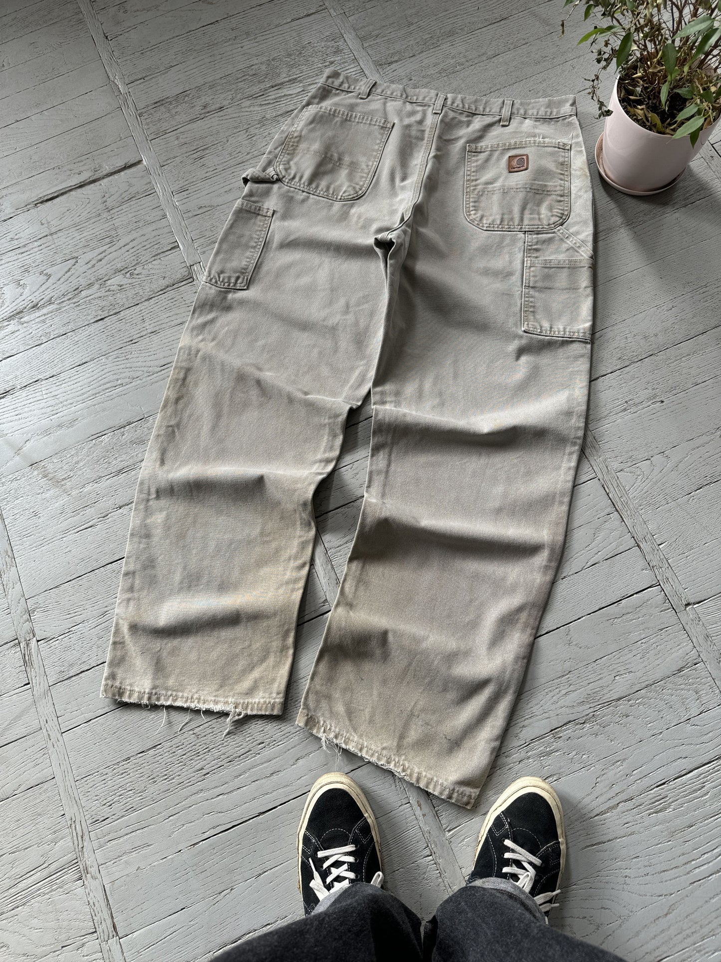 36x34 Vintage Carhartt Single Knee Denim Work Pants