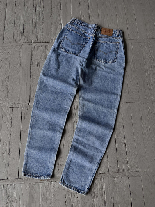 M Vintage 90s Levi's 512 Washed Blue Denim Jeans