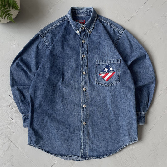 L Vintage Universal Studios Denim Overshirt