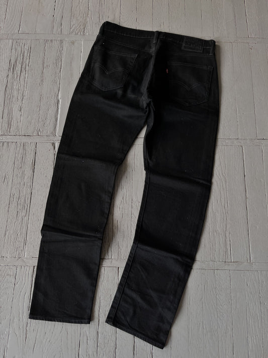 34x34 Vintage 90s Levi's 502 Black Denim Jeans