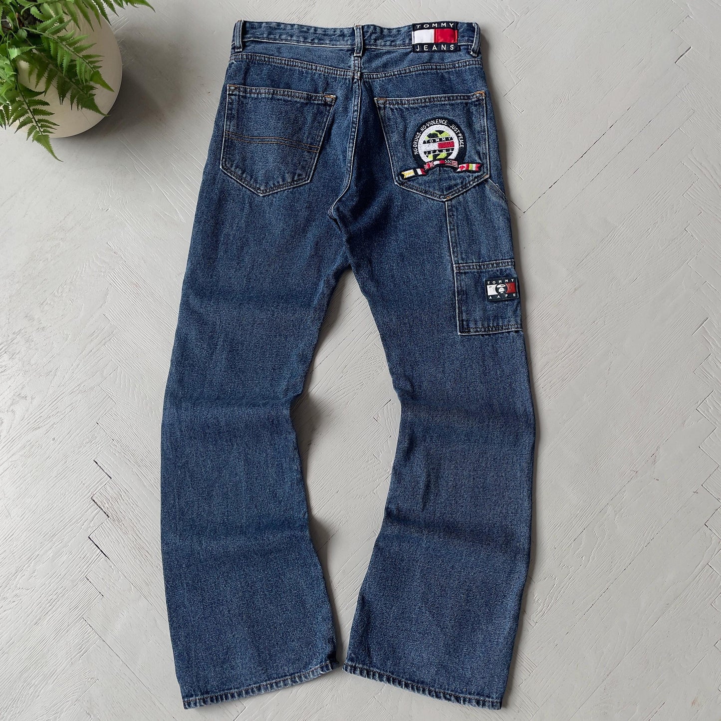 34x34 Vintage Tommy Hilfiger Denim Jeans