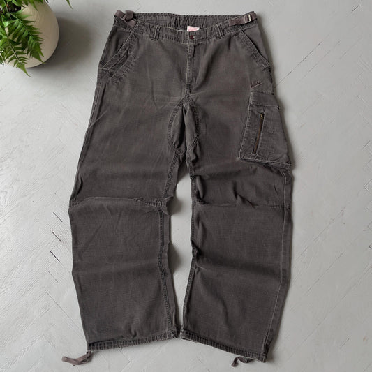M Vintage Nike Nylon Baggy Track Pants