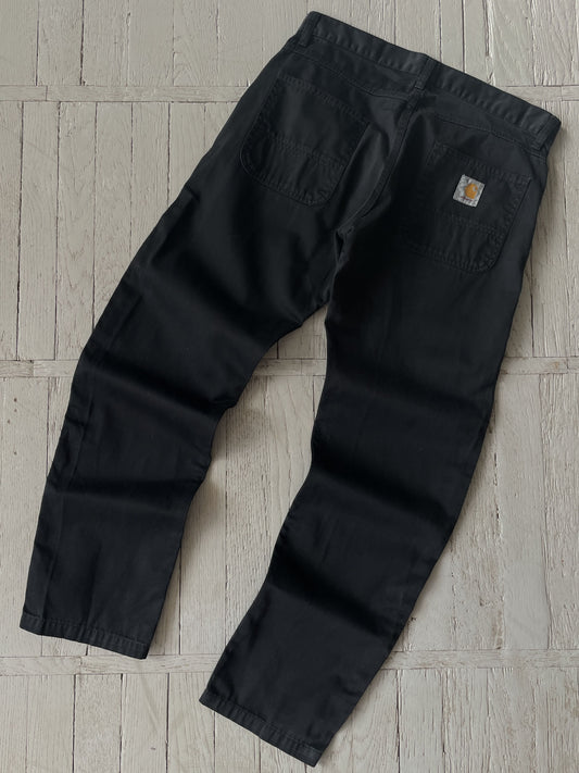 33x32 Vintage Carhartt Skill Work Pants Black