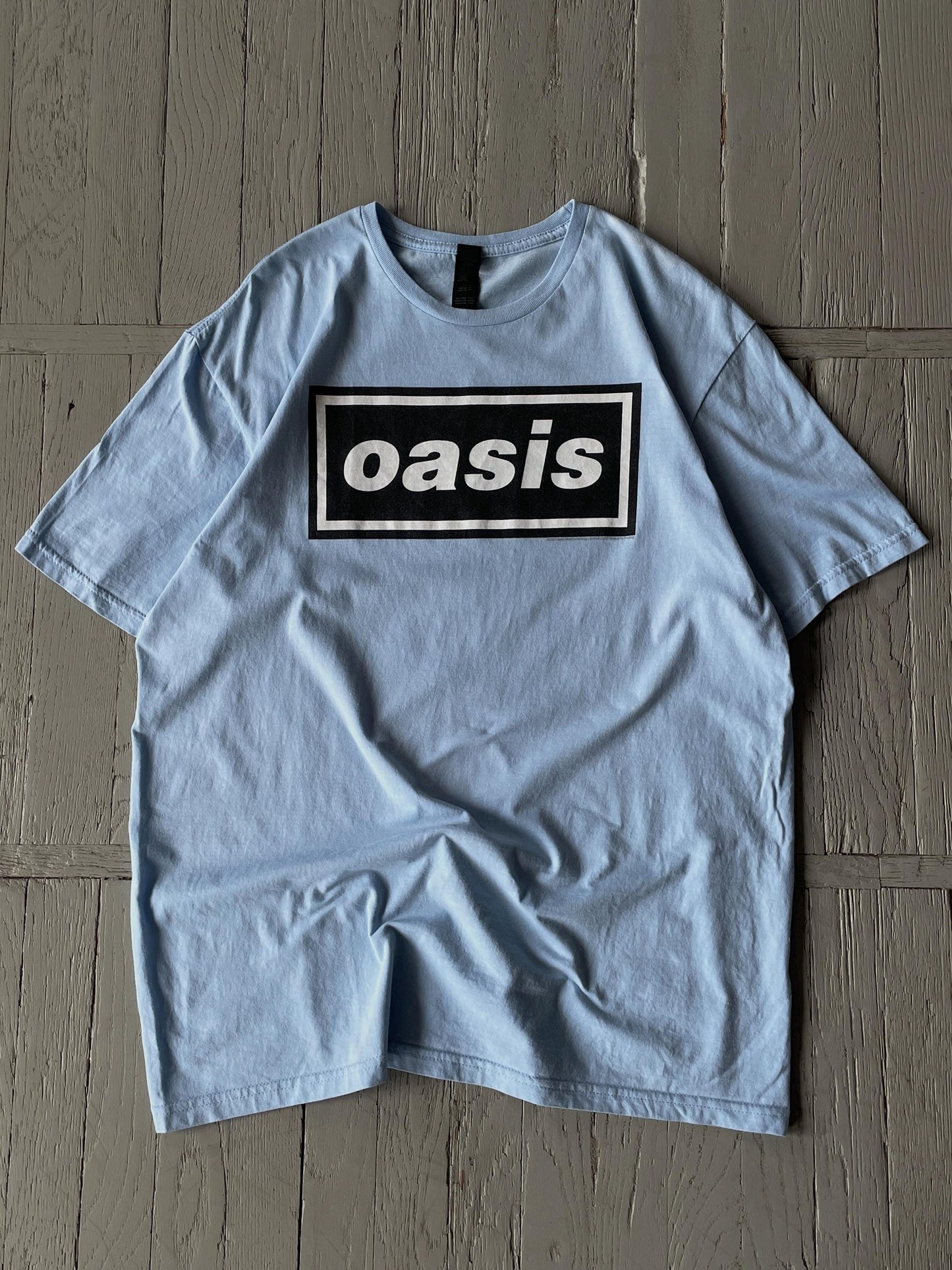 L Vintage Oasis Crewneck Tee Shirt