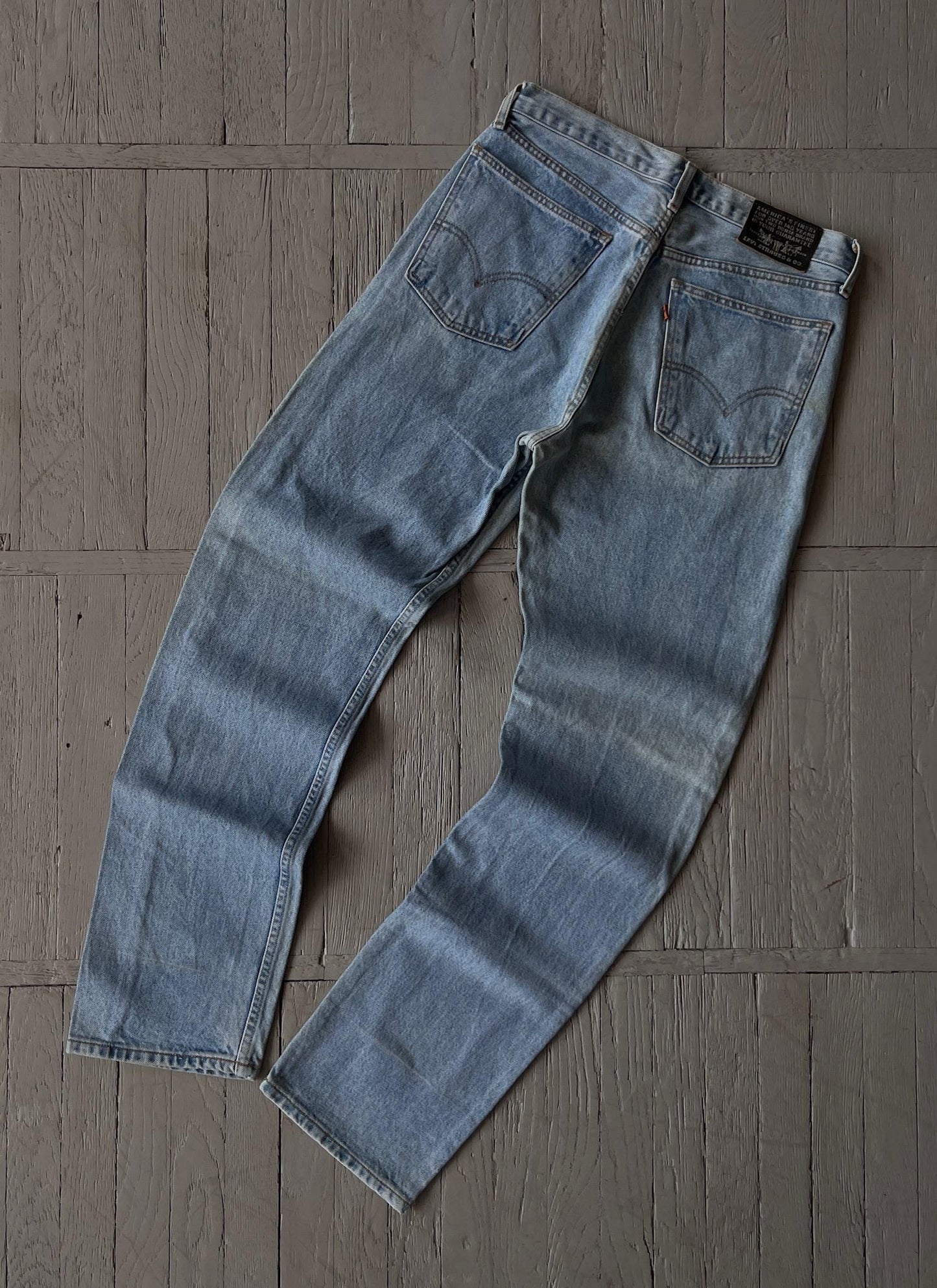 Vintage 90s Levi's 615 Washed Blue Denim Jeans