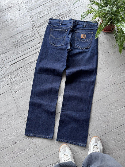 Vintage Carhartt Western Denim Work Jeans