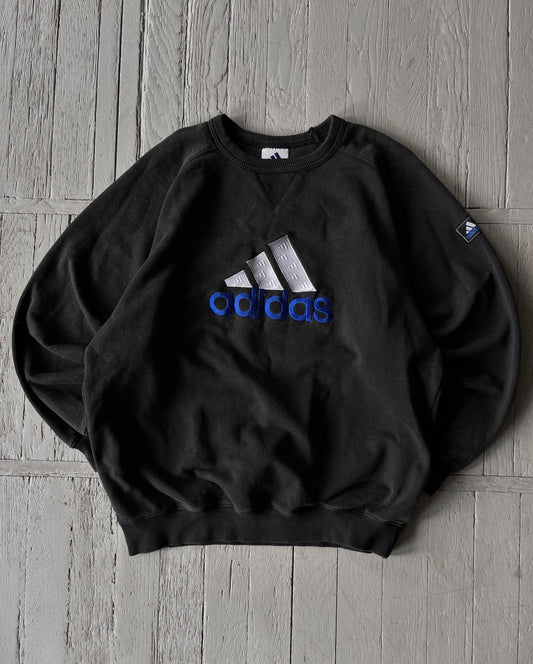 M Vintage Adidas Logo Crewneck Sweatshirt