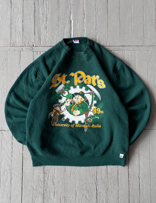 L Vintage Russell St. Pat's Crewneck Sweatshirt