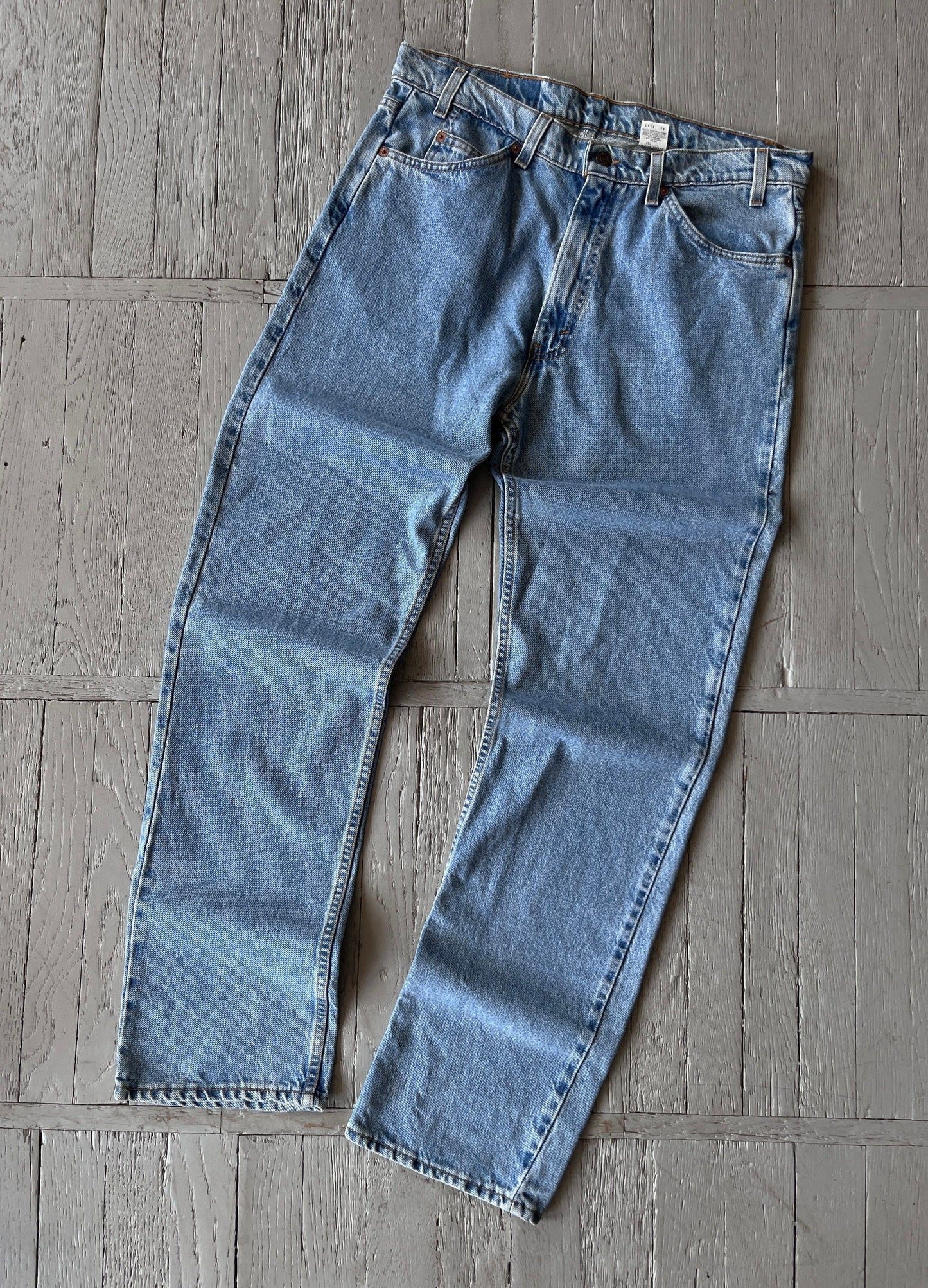 Vintage 90s Levi's 505 Regular Fit Straight Leg Jeans