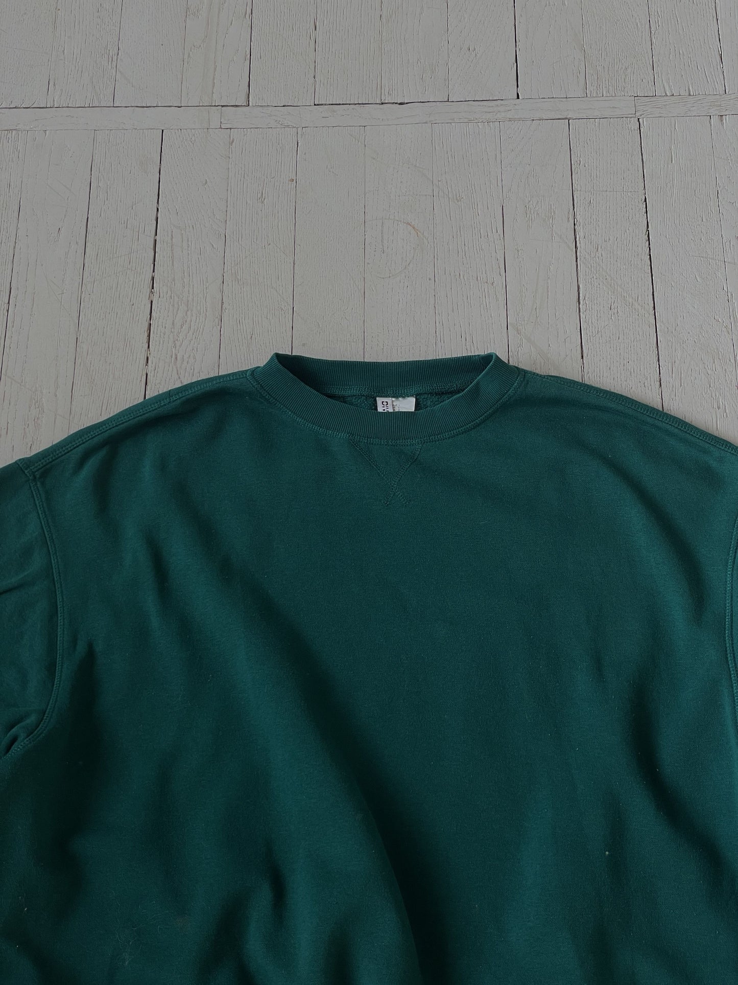 L Oversized Basic Crewneck Sweatshirt