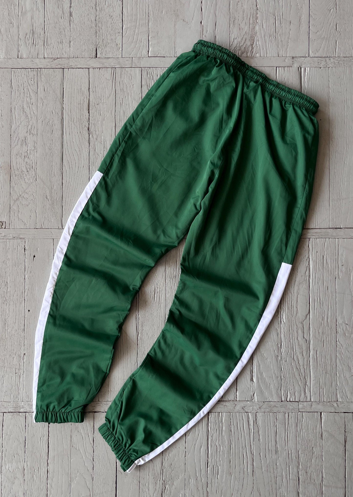 L Vintage Lacoste Nylon Baggy Track Pants