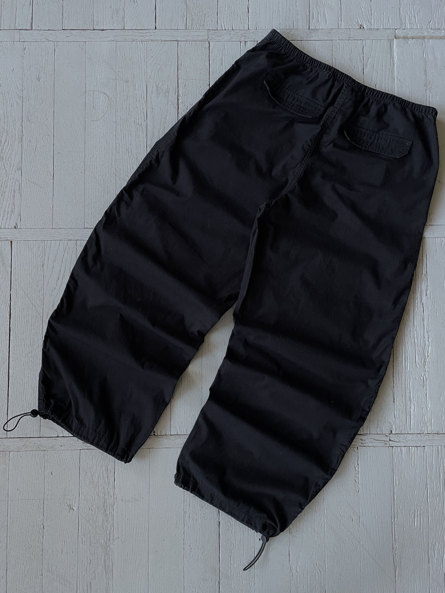 S Vintage Baggy Nylon Parachute Pants