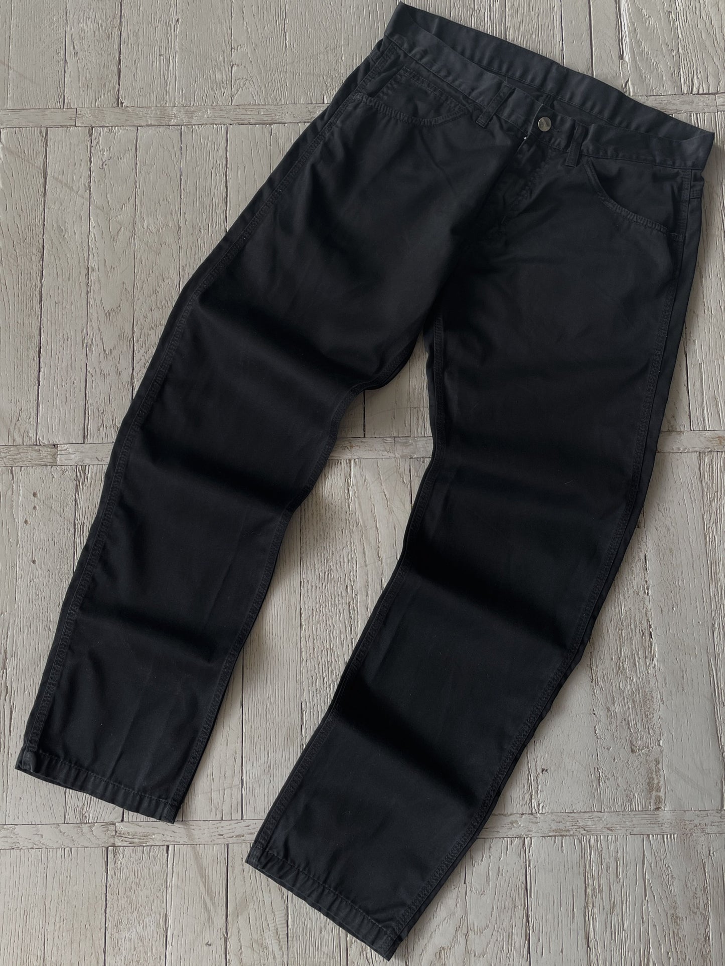 33x32 Vintage Carhartt Skill Work Pants Black