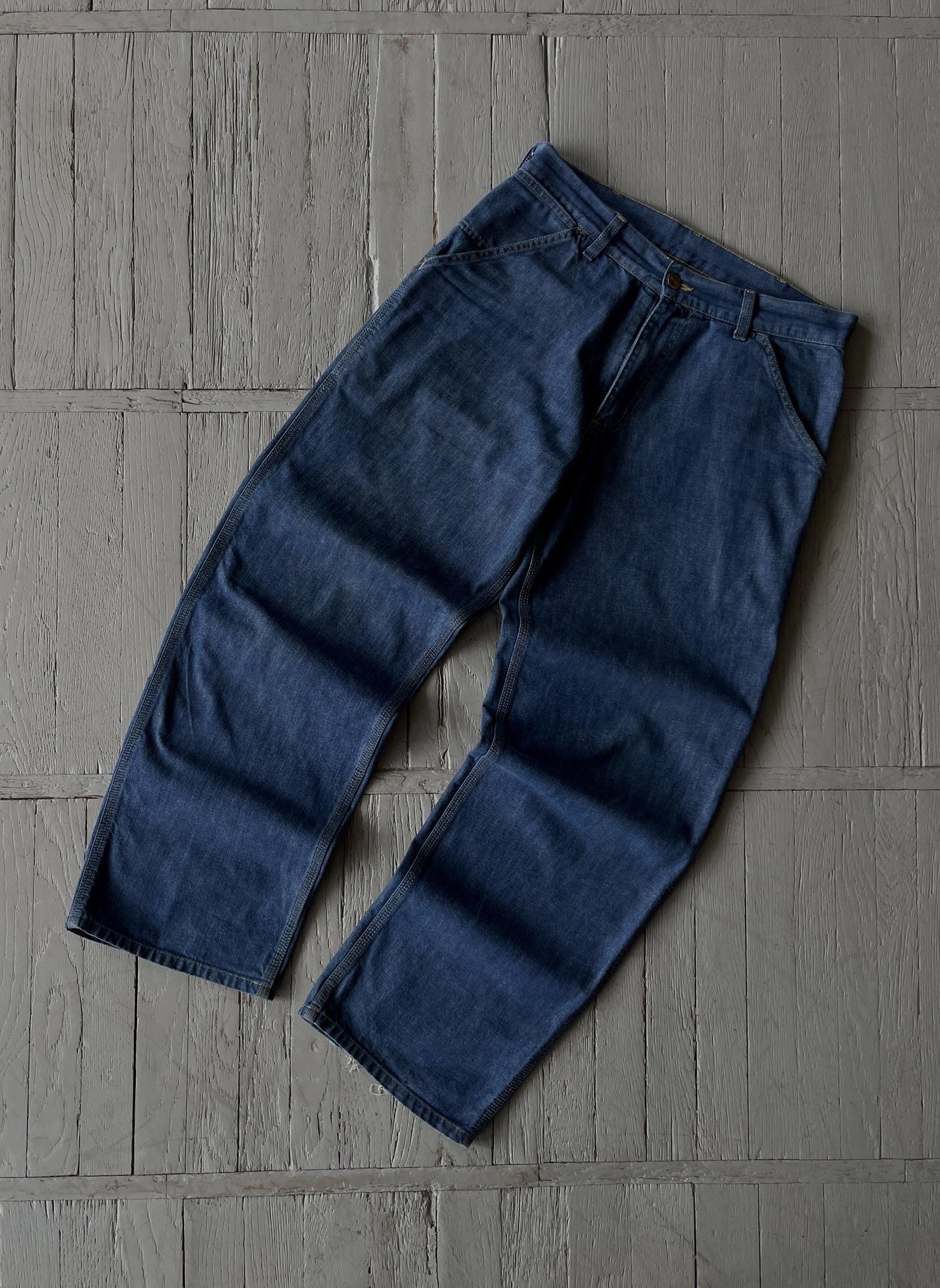 Vintage Carhartt Regular Fit Denim Work Pants