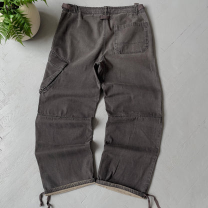 M Vintage Nike Nylon Baggy Track Pants